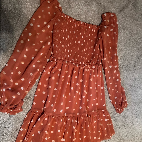 Aritzia Wilfred Polka Dot Dress - Picture 2 of 3